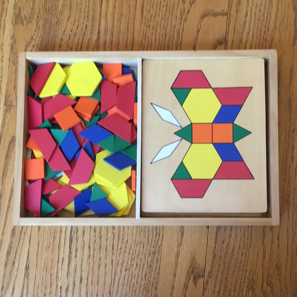 Melissa & Doug Pattern Blocks and Boards